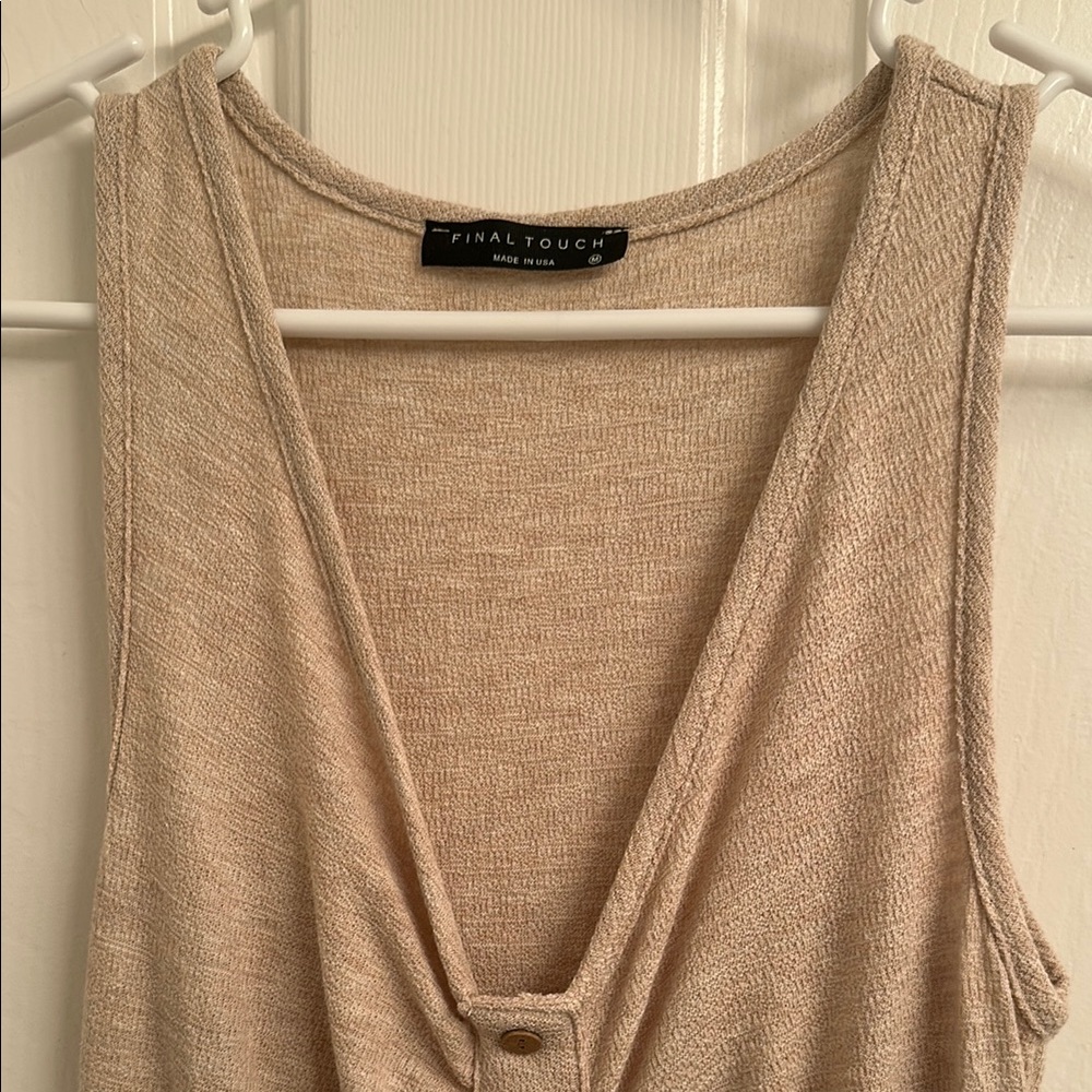 Beige Maxi Dress - Picture 2 of 3